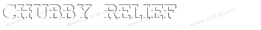 Chubby Relief字体转换